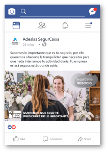 Anuncio Facebook Ads Adeslas